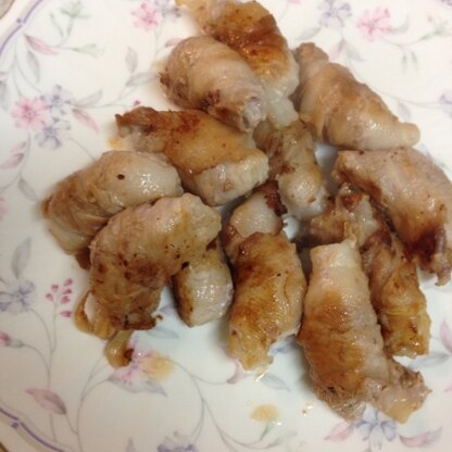 こんばんは☆
白菜が肉巻きになるなんて驚きました。食べ応えもあって、とても美味しかったです(*^^*)